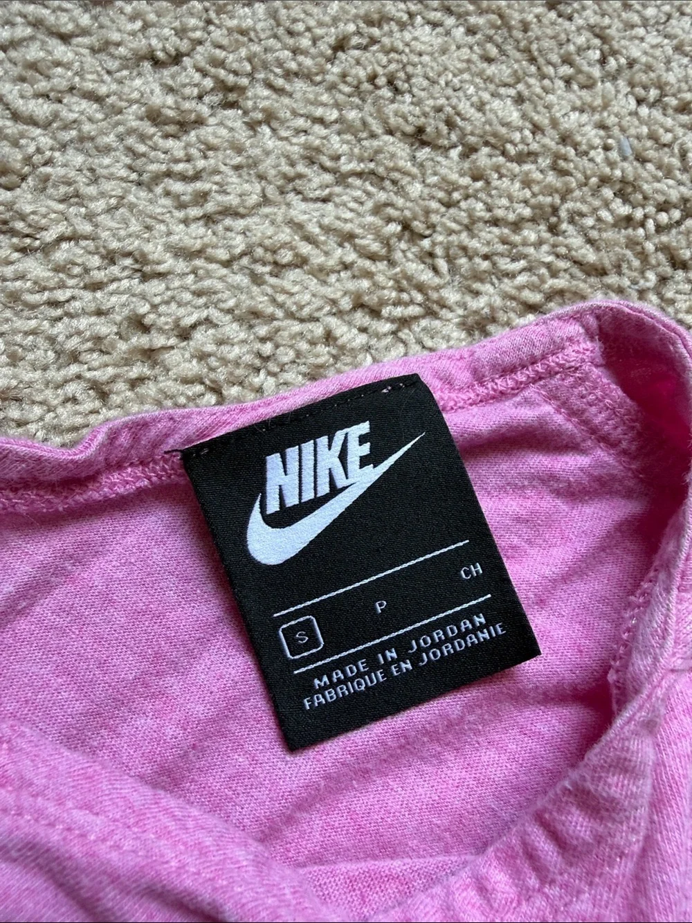 Nike Girl's Sportswear Jumpsuit Romper Capri Youth S Bubblegum Pink